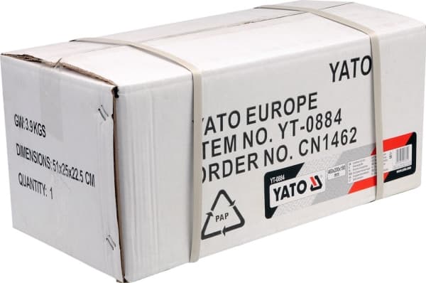 Yato YT-0884, Verktygslåda, Svart, 460 mm, 200 mm, 180 mm, 3,5 kg