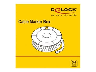 DeLOCK 18357, Keltainen, 500 kpl