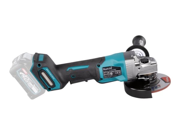 Makita GA016G - Vinkelsliper - trådløs - 125 mm - uten batteri - 40 V - SOLO