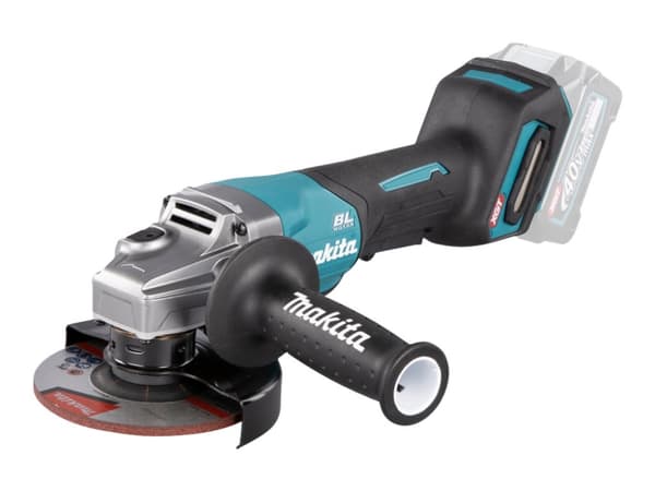 Makita GA016G - Vinkelsliper - trådløs - 125 mm - uten batteri - 40 V - SOLO