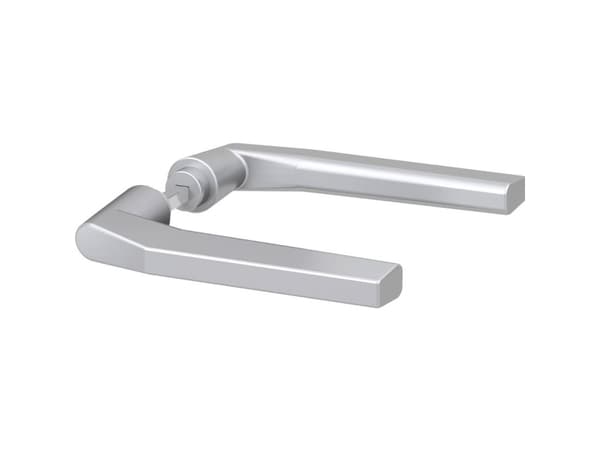 BASI 7421-1001, Passasjespak, Inne & Ute, Ambidekstriøs, Aluminium, Aluminium, L-formet