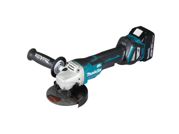 Makita DGA515RTJ - Vinkelslip - sladdlös - 125 mm - 2 batterier, laddare medföljer - 18 V