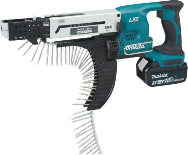 Makita DFR750RTE, Sort, Blå, 4000 RPM, 4,2 mm, Batteri, 18 V, Lithium-Ion (Li-Ion)