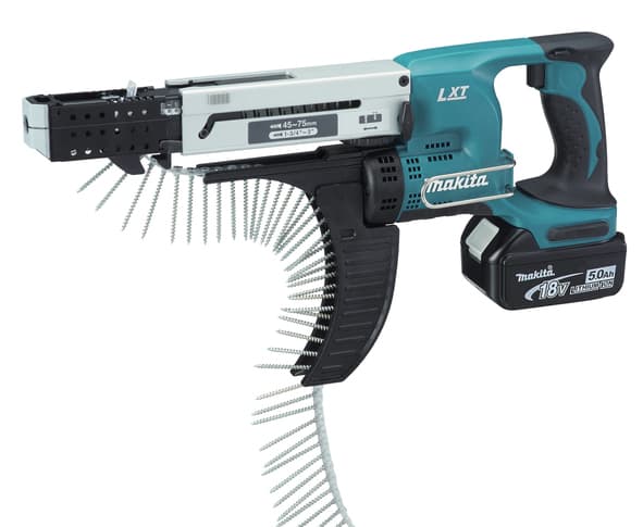 Makita DFR750RTE, Svart, Blå, 4000 RPM, 4,2 mm, Batteri, 18 V, Litium-Ion (Li-Ion)
