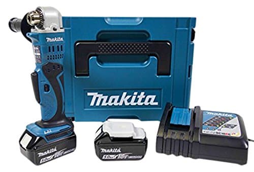 Makita DDA350RTJ - Vinkelbor/-driver - 1 hastighet - nøkkelpatron 10 mm - 2 batterier - 18 V