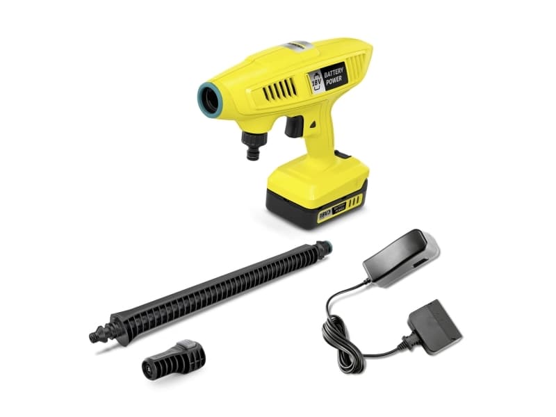 Kärcher KHB 18-44, Upprätt, Batteri, Svart, Gul, 170 l/h, 21 Bar, 40 ° C