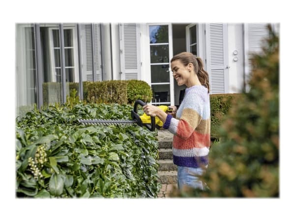 Kärcher HGE 18-45 - Hekkstusser - trådløs - 18 V - 2.5 Ah - 2700 cpm - 45 cm - tannavstand: 18 mm - 2.5 kg - SOLO