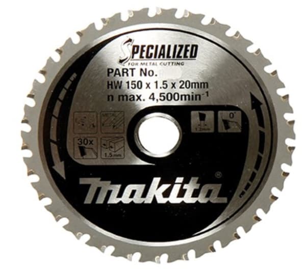 Leikkuukiekko 150x20 32T metallia varten MAKITA