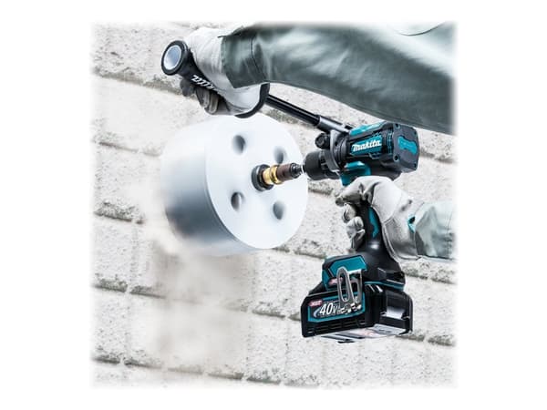 Makita DF001GD201 - Borr/drivare - sladdlös - 2 hastigheter - nyckellös chuck 13 mm - 140 N·m - 2 batterier - 40 V