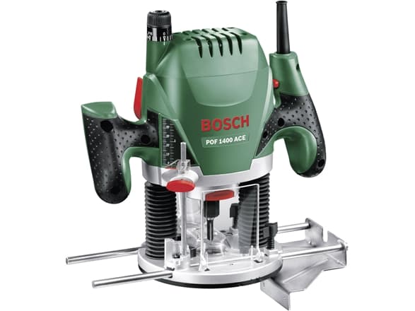 BOSCH RUTER FRESEMASKIN 1400W POF 1400A CE + KASSE + TILBEHØR