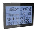 Miniatyrbilde 1 av 5: Technoline DCF-77, Sort, Høydemåler, Inne Barometer, Inne hygrometer, Inne Termometer, Utendørs Fuktighetsmåler,..., Barometer, Hygrometer, Termomete