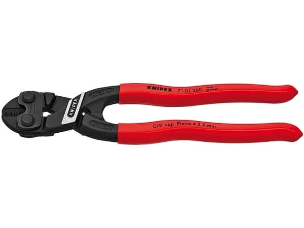 Knipex kompakti nivelletty katkaisupihti 200mm CoBolt PVC (71 01 200)