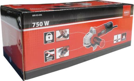 Modeco Angle Grinder 125mm 750W (MN-93-036)