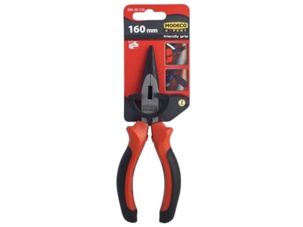 Modeco telefontång rak FRIENDLY GRIP 160mm - MN-20-226