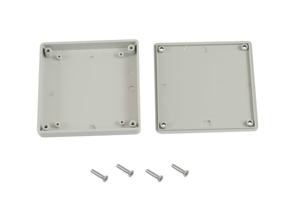 Hammond Electronics 1551XXGY Universalkabinet 80 x 80 x 15 ABS Grå 1 stk Hammond Electronics 1551XXGY Universalkabinet 80 x 80 x 15 ABS Grå 1 stk