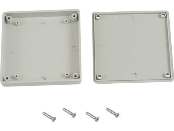 Hammond Electronics 1551XXGY Universalkabinet 80 x 80 x 15 ABS Grå 1 stk Hammond Electronics 1551XXGY Universalkabinet 80 x 80 x 15 ABS Grå 1 stk