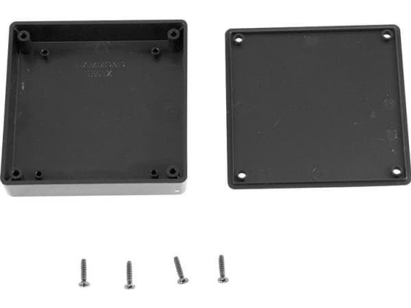 Hammond Electronics 1551XXBK Universalkabinet 80 x 80 x 15 ABS Lajittele 1 kpl 1 kpl
