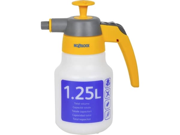 Hozelock 4122, Håndbasert sprøytepistol, 1,25 l, Gult, Hvit, Polyvinylklorid (PVC), Inne & Ute, 200 mm