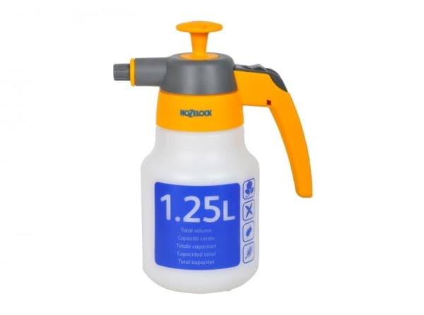 Hozelock 4122, Håndbasert sprøytepistol, 1,25 l, Gult, Hvit, Polyvinylklorid (PVC), Inne & Ute, 200 mm