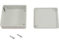 Miniatyrbilde 1 av 2: Hammond Electronics 1551TGY Universalkabinet 60 x 60 x 20 ABS Grå 1 stk