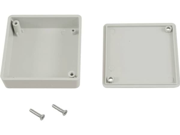 Hammond Electronics 1551TGY Universalkabinet 60 x 60 x 20 ABS Grå 1 stk