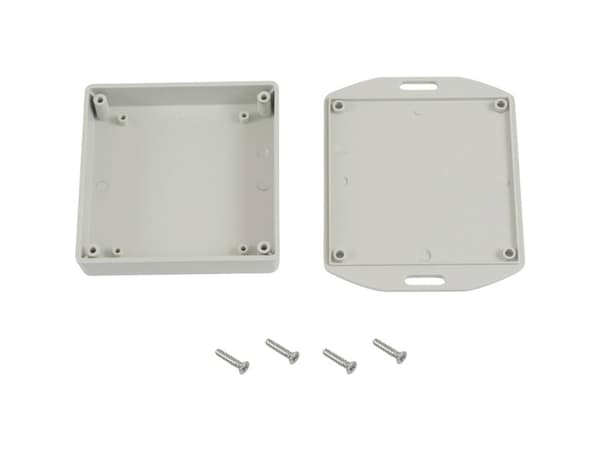 Hammond Electronics 1551XFLGY Universalkabinet 80 x 80 x 20 ABS Grå 1 stk