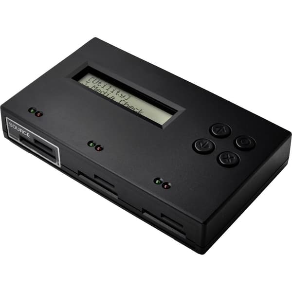 Renkforce RF-SDD-300 Minneskort-kloningsstation SD, SDHC, SDXC, microSD, microSDHC, microSDXC med raderingsfunktion