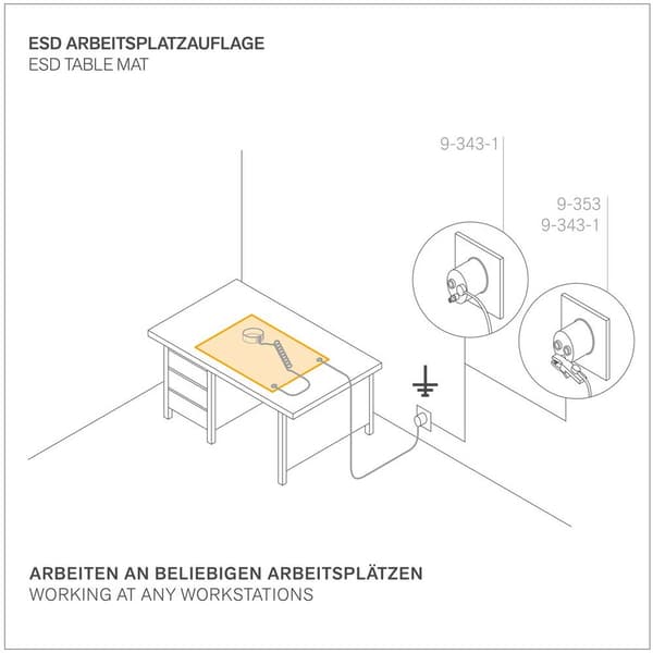 Bernstein Tools for Electronics ESD-golvmatta