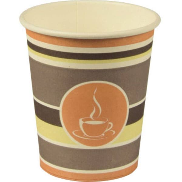 Papstar mugg coffee To Go 90128 0,2 l brun 50 st./förp.