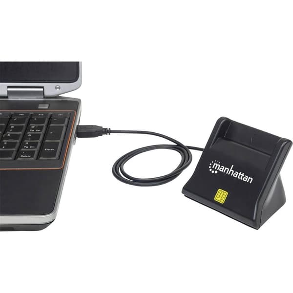 Manhattan 102025 USB-Smartcard/SIM Chipkortläsare