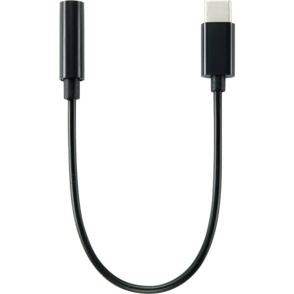 Renkforce Audio Adapterkabel [1x USB 3.2 Gen 1 kontakt C (USB 3.0) - 1x Telejack 3.5 mm] 15.00 cm