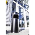 Miniatyrbild 2 av 4: Durable 333201 Papperskorg 17 l Metall (Ø x H) 250 mm x 630 mm Svart Inkl. askkopp 1 st