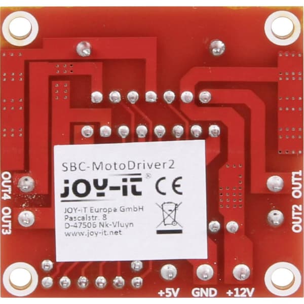 Joy-it SBC-MotoDriver2 Framkallnings-kretskort 1 st