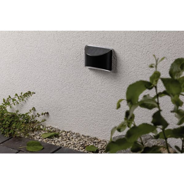 Paulmann 94233 Elliot Solcells-utomhusväggbelysning 0.05 W Varmvit Antracit