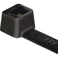 Miniatyrbild 1 av 2: HellermannTyton 111-12430 T120L-PA66W-BK Buntband UV-stabiliserad 50 st