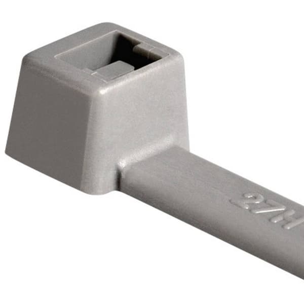HellermannTyton 116-01818 T18R-PA66-GY Buntband 101.60 mm 2.45 mm Grå 100 st