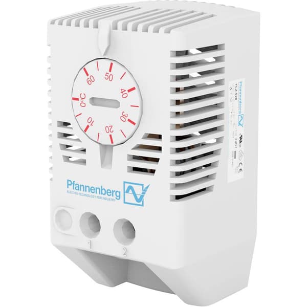 Pfannenberg Termometer till kopplingsskåp FLZ 520 THERMOSTAT 0..+60°C 240 V/AC 1 NC (L x B x H) 36 m x 40 mm x 72 mm 1
