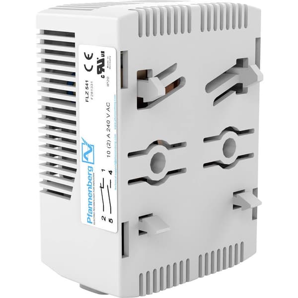 Pfannenberg Termometer till kopplingsskåp FLZ 541 THERMOSTAT Ö/S 0..60°C 240 V/AC 1 NC, 1 NO (L x B x H) 38 x 59 x 80.5