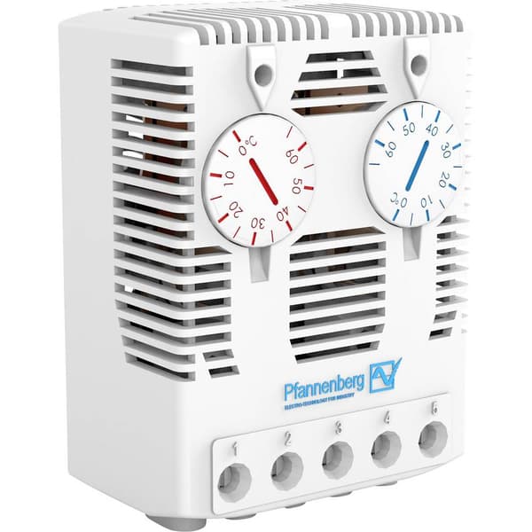 Pfannenberg Termometer till kopplingsskåp FLZ 541 THERMOSTAT Ö/S 0..60°C 240 V/AC 1 NC, 1 NO (L x B x H) 38 x 59 x 80.5