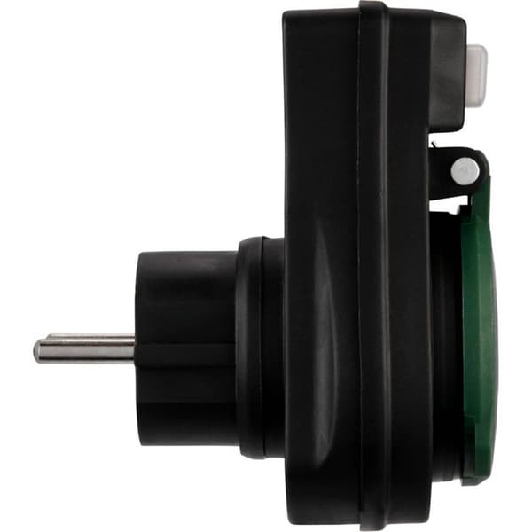 REV 0020190502 Mellankontakt med switch på enhet 1-polig Svart, Grön