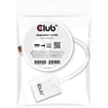 Miniatyrbild 4 av 4: club3D CAC-2003 DisplayPort Adapter [1x DisplayPort hane - 1x VGA hona] Vit
