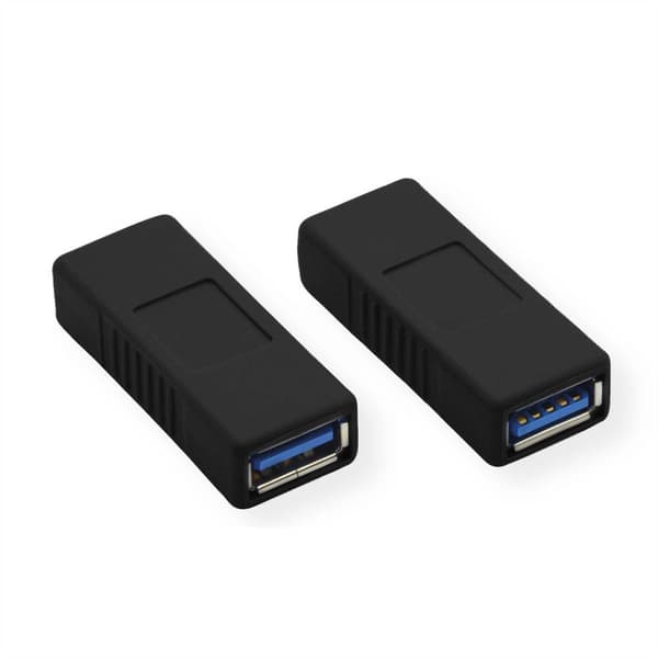 Value USB 2.0 Adapter [1x USB 3.2 Gen 1 A hona (USB 3.0) - 1x USB 3.2 Gen 1 A hona (USB 3.0)]