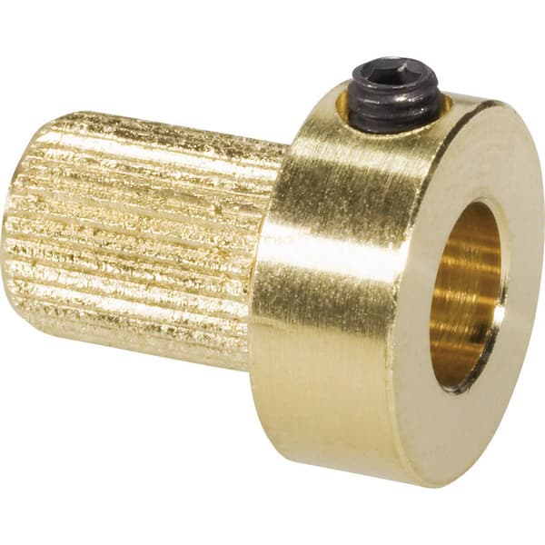 Mässing Koppling-insatsdel Borrdiameter: 6 mm (Ø x L) 13 mm x 15 mm