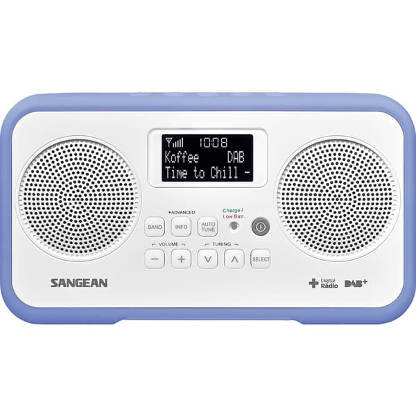 Bordsradio Sangean DPR-77 DAB+, DAB, FM Knapplås Blå