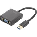 Miniatyrbild 1 av 3: Digitus USB 3.0, VGA, Laptop, Skärm, Video Adapterkabel [1x USB 3.2 Gen 1 A hane (USB 3.0) - 1x VGA hona] DA-70840 15.0