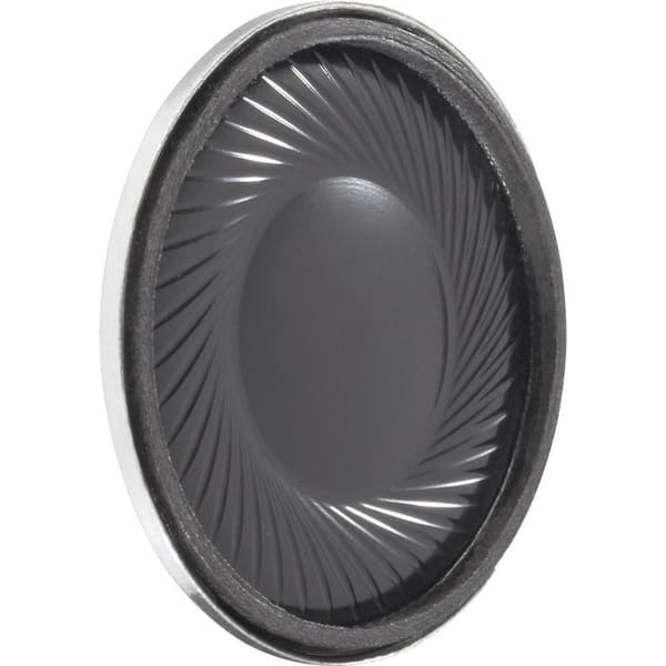 Visaton K 28 WP - 50 Ohm 1.1 tum 2.8 cm Mini-högtalarelement 1 W 50 Ω Svart Plastmembran