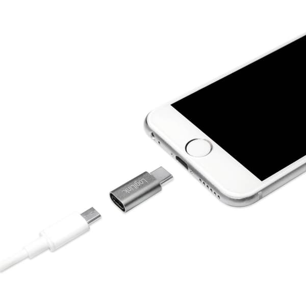 LogiLink USB 3.0 Adapter [1x USB-C® hane - 1x USB 2.0 Micro-B hona, USB 3.2 Gen 1 A hona (USB 3.0)] AU0040