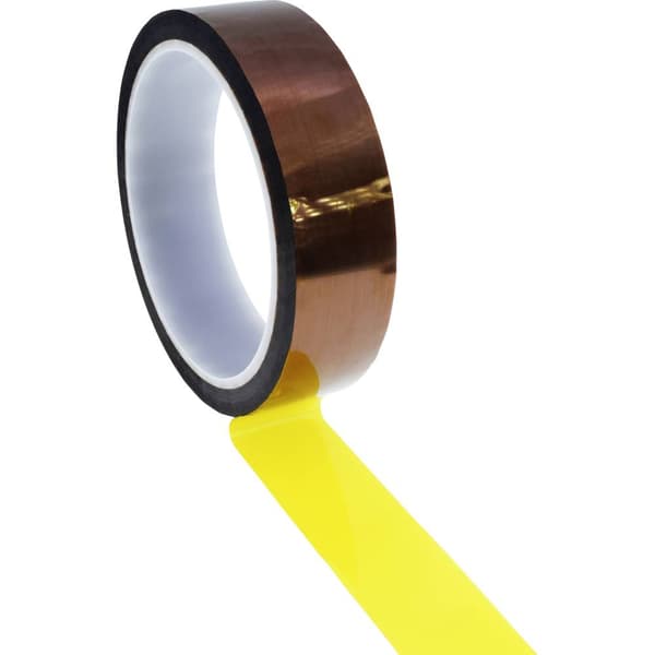 Quadrios ESD-tejp 1 st Brun, Gul (L x B) 33 m x 20 mm