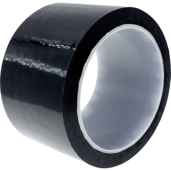 Quadrios ESD-tejp 1 st Svart, Transparent (L x B) 33 m x 50 mm