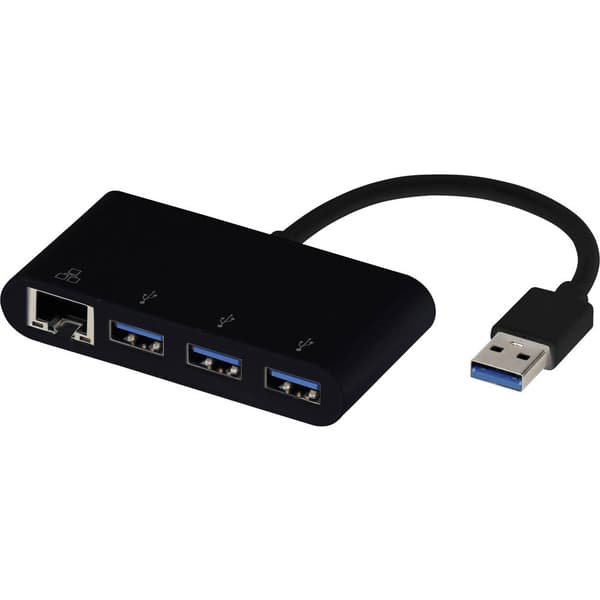 Vivanco USB 3.0 Adapter [4x RJ45 hona, USB 3.2 Gen 1 A hona (USB 3.0) - 1x USB 3.2 Gen 1 A​ hane (USB 3.1) ] 39638 10.0